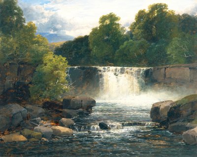 Cascade sur la Lesser Neath - John Brandon Smith