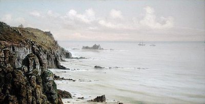 Une côte rocheuse - John Brett