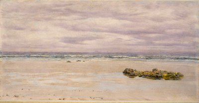 Kennack Sands, Cornwall, à marée basse - John Brett