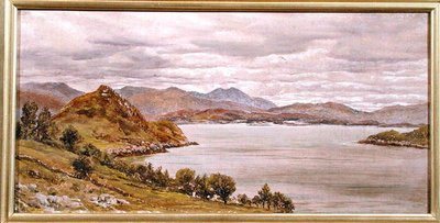 Regardant hors de Loch Corrie, 27 août 1885 - John Brett