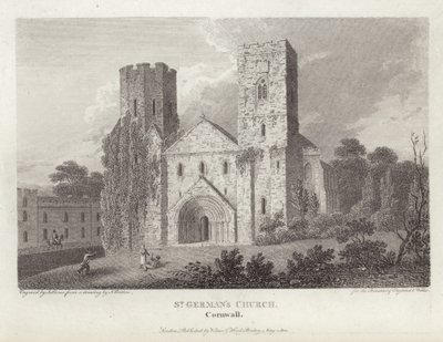 Église de St German, Cornouailles - John Britton