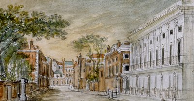 Vue le long de Vigo Lane, Cité de Westminster, Londres - John Bromley