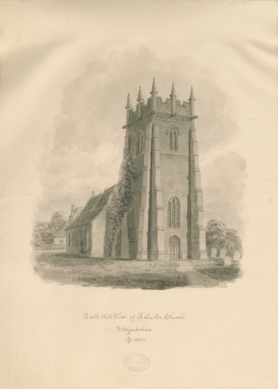 Église Adbaston - John Buckler