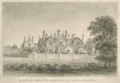 Barton under Needwood - "Barton Hall" - John Buckler