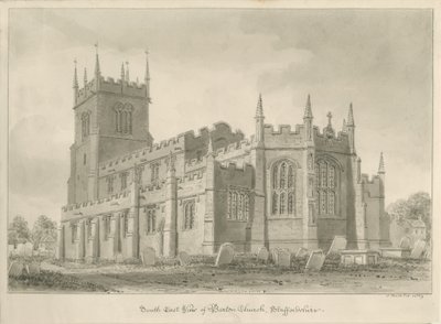 Église Barton under Needwood - John Buckler