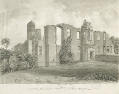 Biddulph Hall (ancien) - John Buckler
