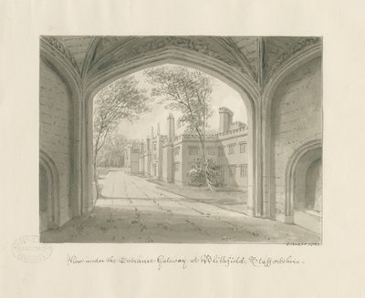 Blithfield Hall - John Buckler