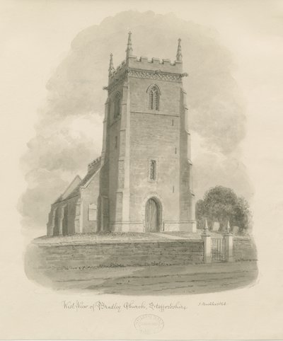 Église de Bradley - John Buckler