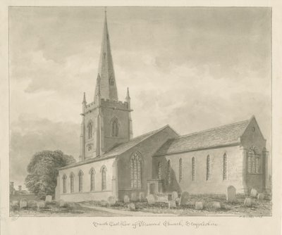 Église de Brewood - John Buckler