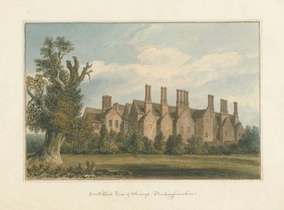 Buckinghamshire - Chenies Hall - John Buckler