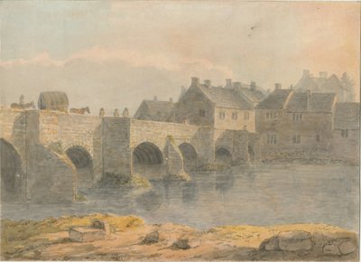 Burton-upon-Trent Pont et Ville - John Buckler