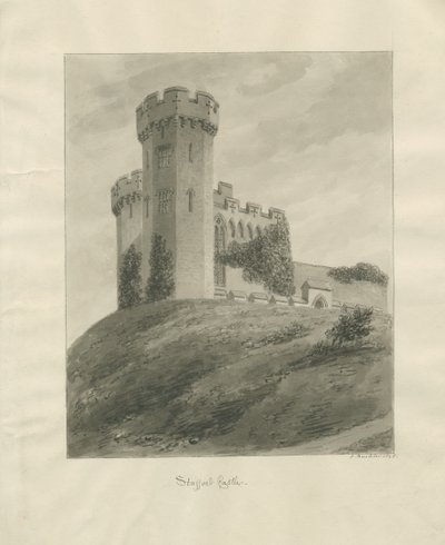 Église du Château - Château de Stafford - John Buckler