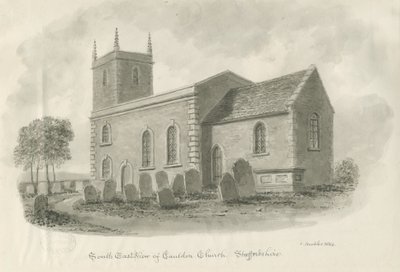 Église de Cauldon - John Buckler