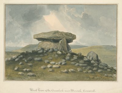Cornouailles - Morvah - "Le Cromlech", 1821 - John Buckler