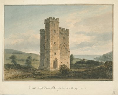 Cornouailles - Château de Pengersick - John Buckler