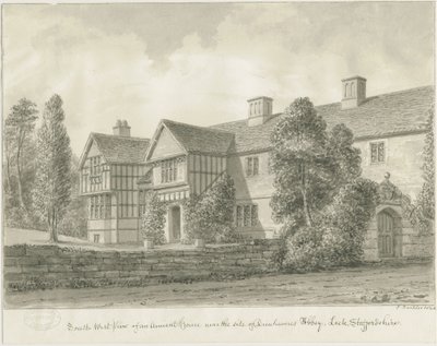 Abbaye de Dieulacres - Maison ancienne - John Buckler