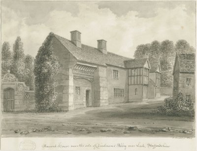 Abbaye de Dieulacres - Maison ancienne - John Buckler
