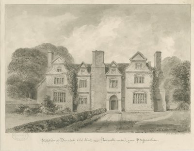 Dimsdale Old Hall (1841) - John Buckler