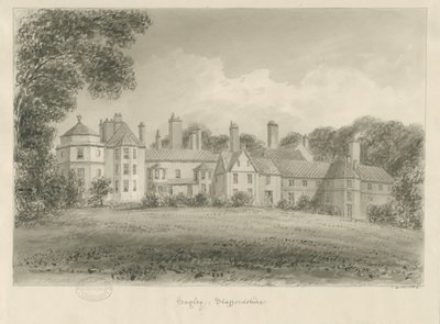 Hagley Hall - John Buckler