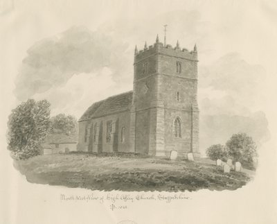 Église de High Offley - John Buckler