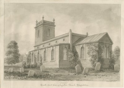 Église Ingestre - John Buckler