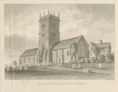 Église de Lapley - John Buckler