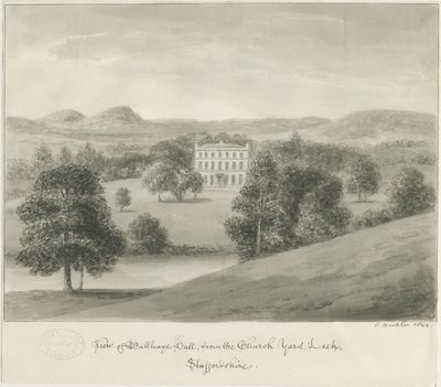 Leek - Ball Haye Hall - John Buckler