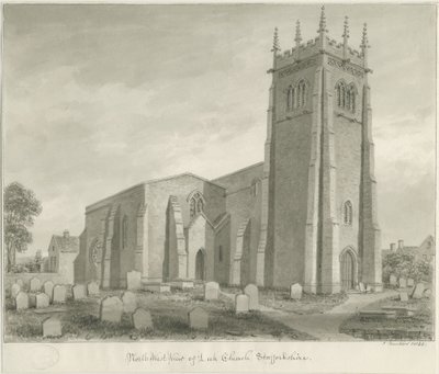 Église de Leek - John Buckler