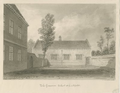 Lichfield - École de grammaire - John Buckler