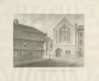 Lichfield - Hôtel de ville - John Buckler