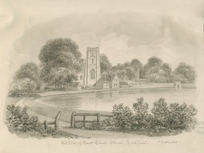 Lichfield - Église Saint-Chad - John Buckler