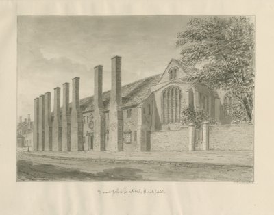 Lichfield - Hôpital et chapelle St. John - John Buckler