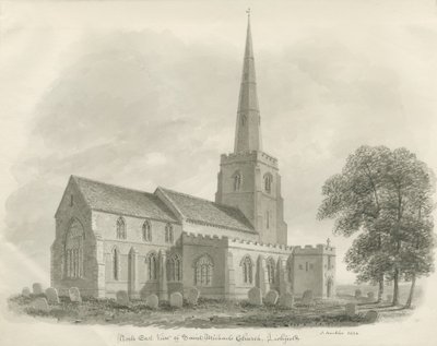 Lichfield - Église Saint-Michel - John Buckler