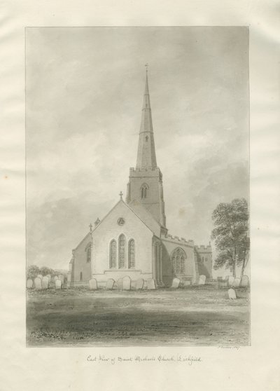 Lichfield - Église Saint-Michel - John Buckler