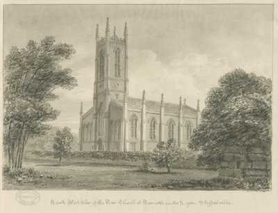 Newcastle-under-Lyme - "Saint-Georges" - John Buckler