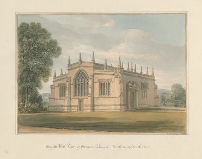 Northamptonshire - Chapelle de Steane - John Buckler