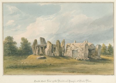 Oxfordshire - Henley upon Thames - Temple druidique, 1826 - John Buckler
