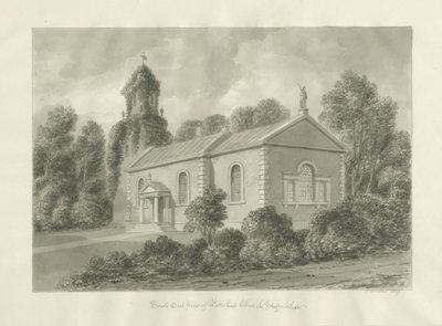 Église de Patshull - John Buckler