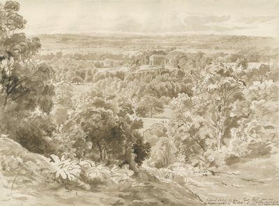 Maison et parc de Patshull - John Buckler