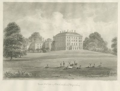 Patshull House - John Buckler