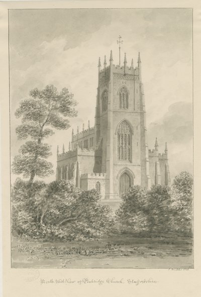 Église de Penkridge - John Buckler