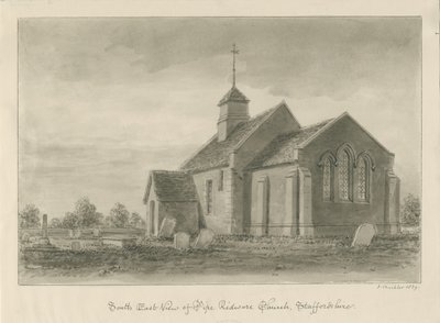Église de Pipe Ridware - John Buckler