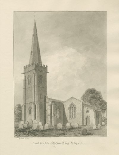 Église de Rolleston - John Buckler
