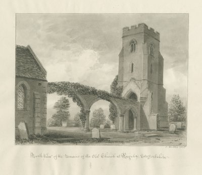 Église de Rugeley (ancienne) - John Buckler