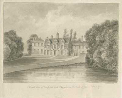Seighford Hall - John Buckler