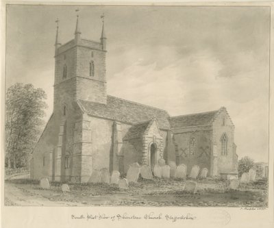 Église de Shenstone - John Buckler
