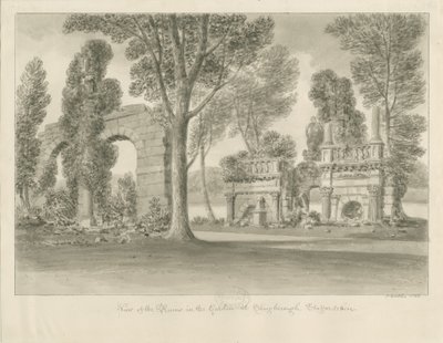 Shugborough - Ruines dans le jardin - John Buckler