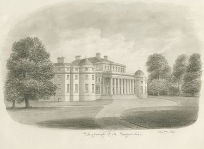 Manoir de Shugborough - John Buckler