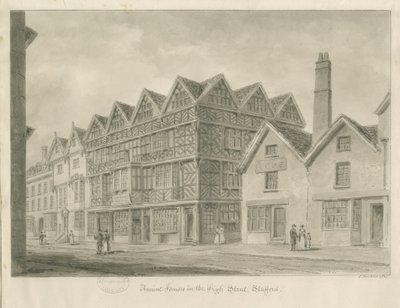 Stafford - Ancienne "High House" - John Buckler