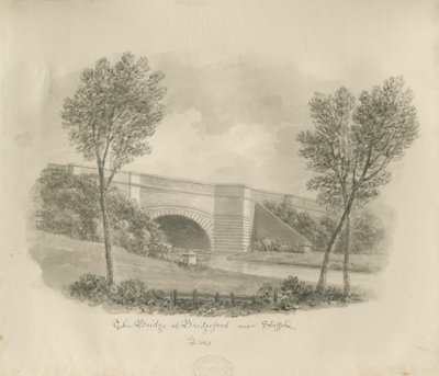 Stafford - Pont à Bridgeford - John Buckler